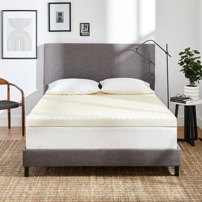 Molecule 3 Copperwell Cooling Gel Infused Memory Foam Mattress Topper Full